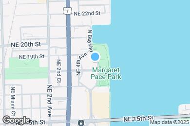 Map image of the property - 1800 N Bayshore Dr