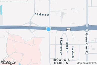 Map image of the property - 19 S Congress Ave