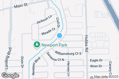 Map image of the property - 801 Newport Blvd