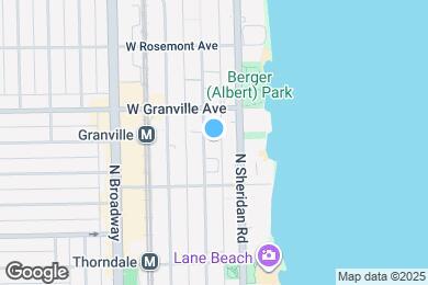 Map image of the property - 6157 N Kenmore Ave