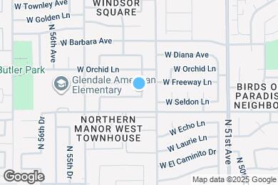 Map image of the property - 5322 W Seldon Ln