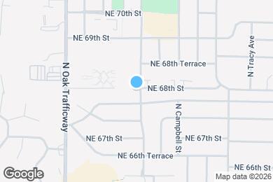 Map image of the property - 6714 N Holmes St