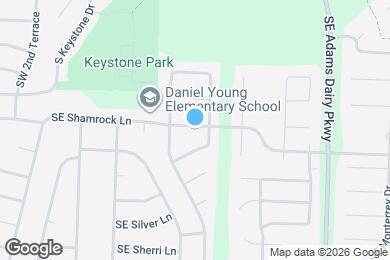 Map image of the property - 716 SE Shamrock Ln