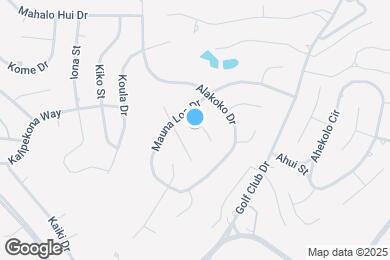 Map image of the property - 654 Mauna Loa Ct