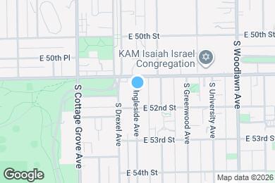 Map image of the property - 5145 S Ingleside Ave