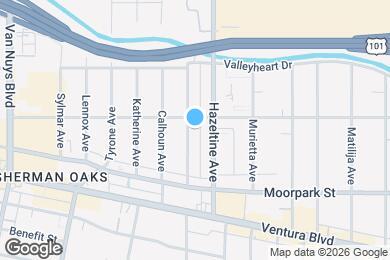 Map image of the property - 4470 Stansbury Ave