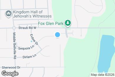 Map image of the property - 516 Broken Oak Ct