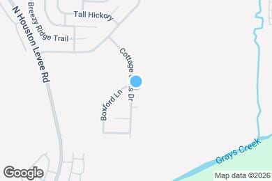 Map image of the property - 10316 Cottage Oaks Dr