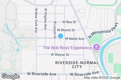 Map image of the property - 1009 W Neely Ave