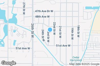 Map image of the property - 4911 23RD ST W, #A