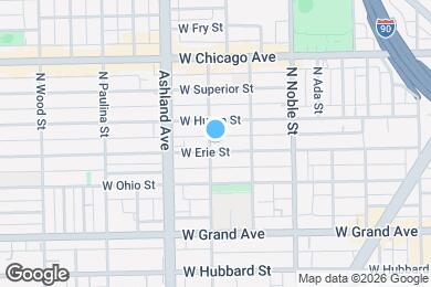 Map image of the property - 1480 W Erie St