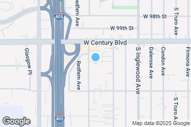 Map image of the property - Century Palms Apartments