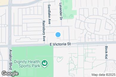 Map image of the property - 849 E Victoria St
