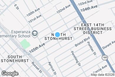 Map image of the property - 1206 105th Ave