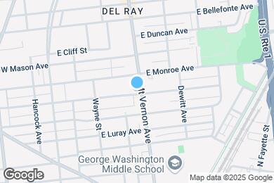 Map image of the property - Del Ray Nelson