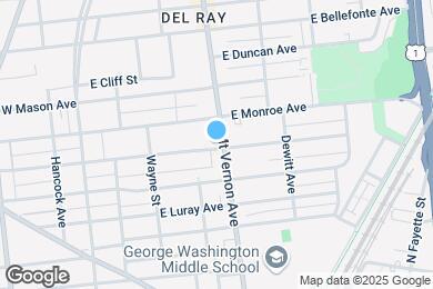 Map image of the property - Del Rey Nelson Apartments