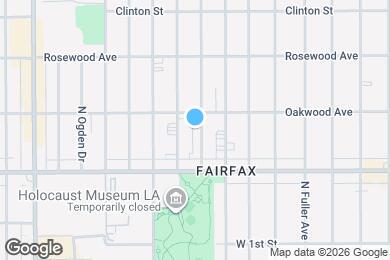 Map image of the property - 351 N Sierra Bonita Ave