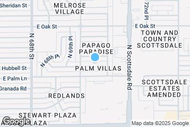 Map image of the property - Palm Villas