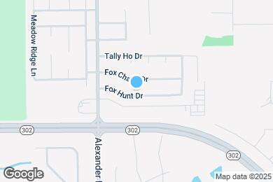 Map image of the property - 10102 Fox Hunt Dr