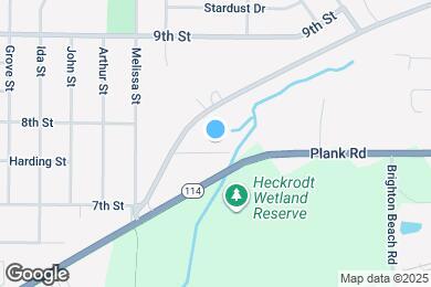 Map image of the property - Cottonwood Creek Apartments