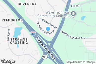 Map image of the property - 6800 Fereday Ct