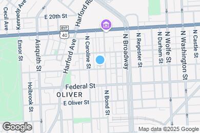 Map image of the property - 1518 E Lanvale St