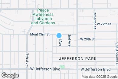 Map image of the property - 2819 3rd Ave