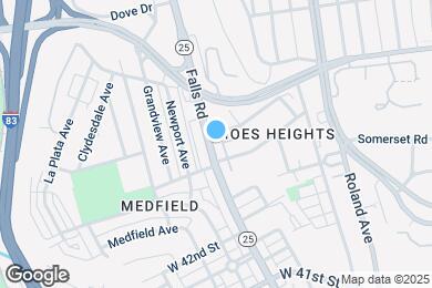 Map image of the property - 4323 Falls Rd