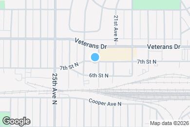 Map image of the property - 623 22nd Ave N