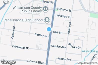 Map image of the property - 1332 Columbia Ave