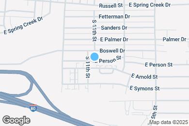 Map image of the property - 1113 Arnold St