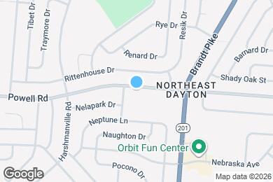 Map image of the property - 4912 Powell Rd