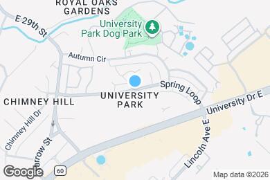 Map image of the property - August 2026 Pre-Lease!! Cute 2/2.5 Condo Close to Campus!!