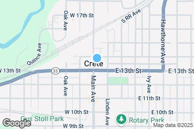 Map image of the property - 1324 Main Ave
