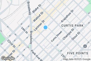 Map image of the property - 2550 Lawrence St