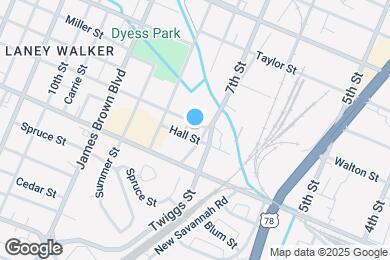 Map image of the property - 704 Hopkins St