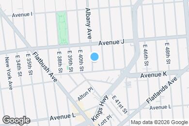Map image of the property - 1915 Albany Ave