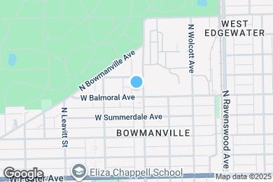 Map image of the property - 5402 N Damen Ave