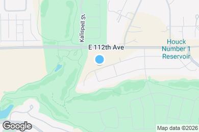 Map image of the property - 16131 E 111th Dr