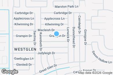 Map image of the property - 16835 Grampin Dr