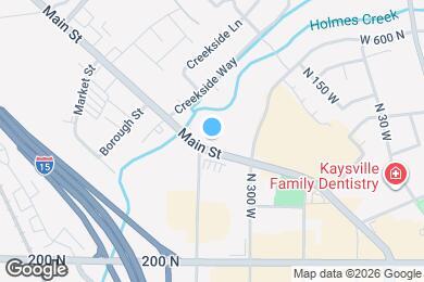 Map image of the property - 420 N Main St