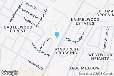 Map image of the property - 9206 Sedgemoor Trl