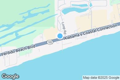 Map image of the property - 25034 Perdido Beach Blvd