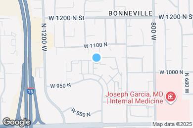 Map image of the property - 1030 N 995 W