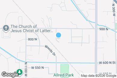 Map image of the property - 808 N Charlotte St