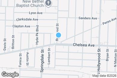 Map image of the property - 1432 Boxwood St
