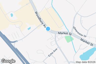 Map image of the property - 1420 Woodbury Ave