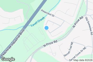Map image of the property - 4898 McEver View Dr