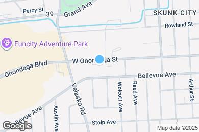 Map image of the property - 1741 W Onondaga St