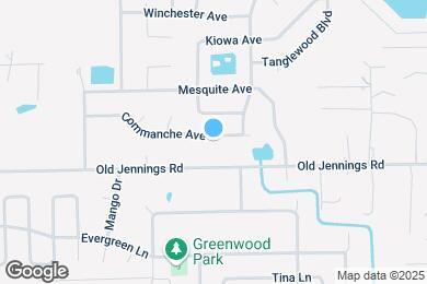 Map image of the property - 2771 Commanche Ave